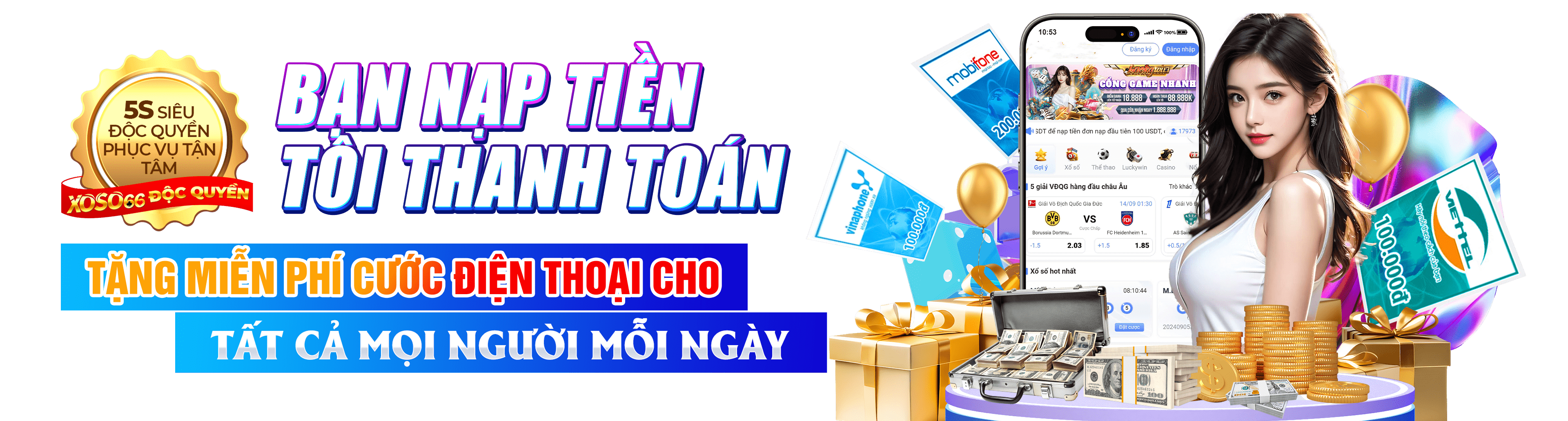 Hình ảnh quảng cáo của fm88 hiển thị nền tảng và các lợi ích